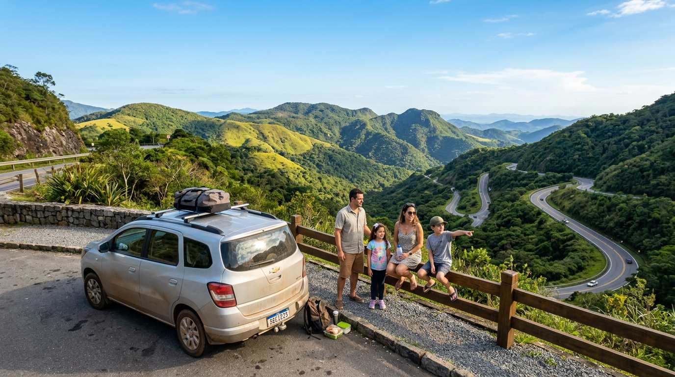 Planejamento de viagem rodoviária